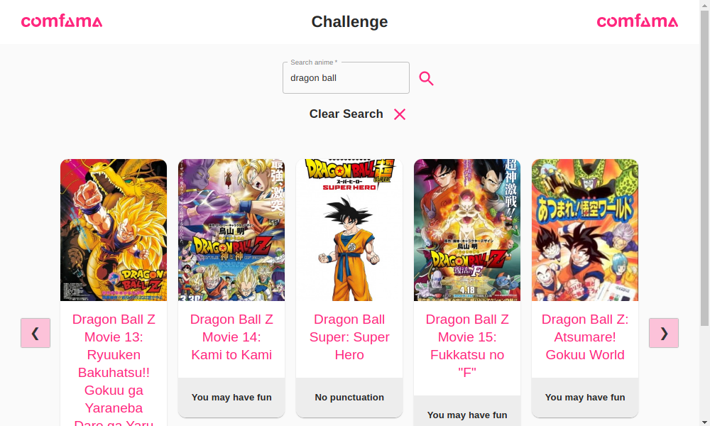 Buscador Animes