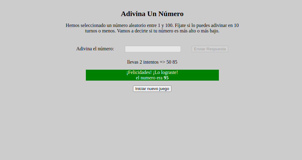 Adivina el Numero